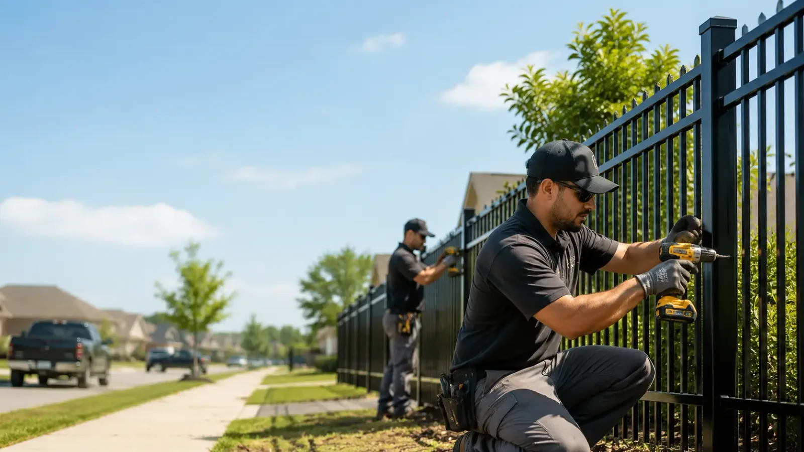 Metal Fence Installation in Mcleansboro, IL